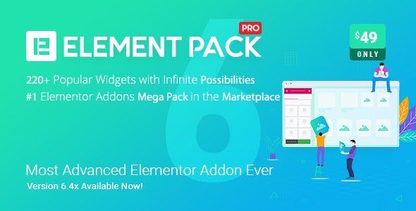 CodeCanyon - Element Pack v6.15.5 - Addon for Elementor Page Builder WordPress Plugin - 21177318 - NULLED