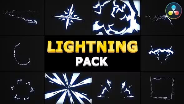 VideoHive - Lightning Pack | DaVinci Resolve - 45106015