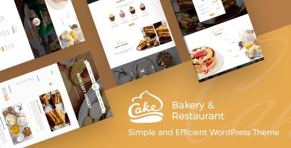 ThemeForest - Cake v1.1 - Easy Slight Bakery & Backing Theme - 19009909