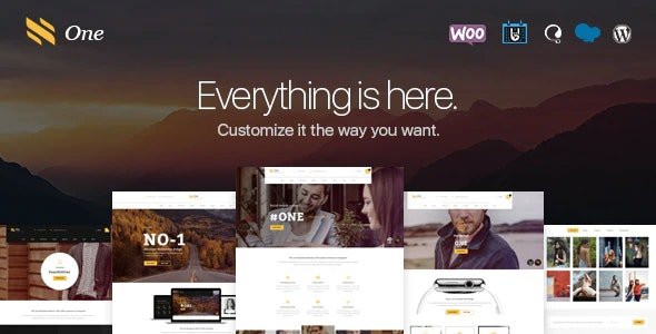 ThemeForest - One v1.3 - Business Agency Events WooCommerce Theme - 20242719