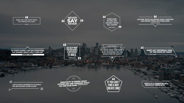 VideoHive - Quotes Titles V2 | After Effects - 45219665