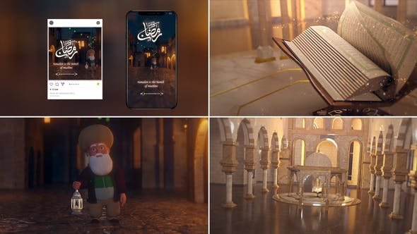 VideoHive - Ramadan & Eid Opener 8 - 44119547