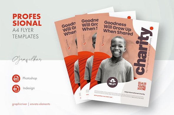 GraphicRiver - Charity Flyer Templates - 45213736