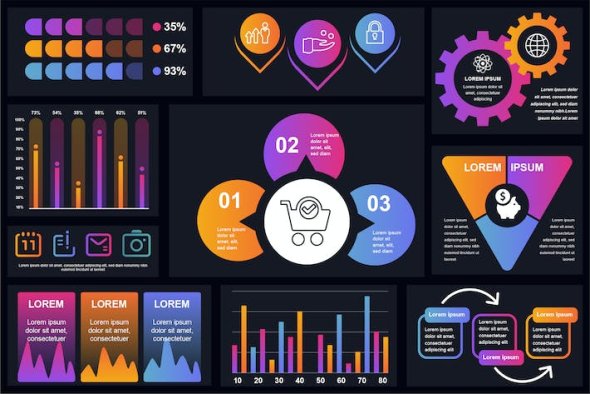 Business Infographics Design Template - ADJL33N