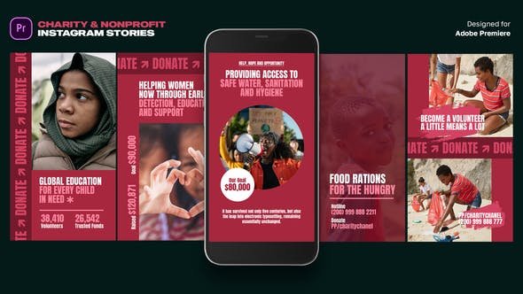 VideoHive - Charity & Nonprofit instagram Stories | MOGRT - 45479150