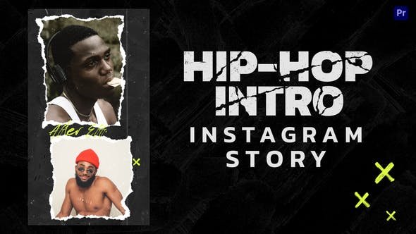 VideoHive - Hip-Hop Intro Story & Reels Mogrt - 45486715