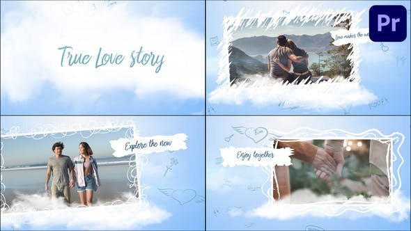 VideoHive - True Love Story for Premiere Pro - 45479942