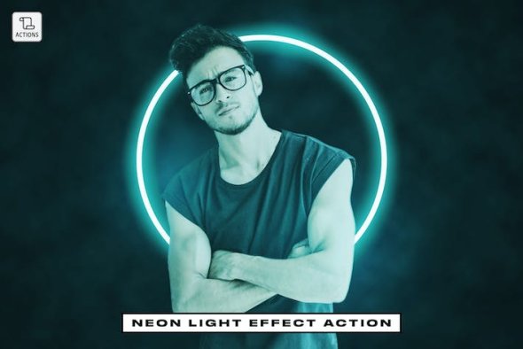 Neon Light Effect Action - KS7L295