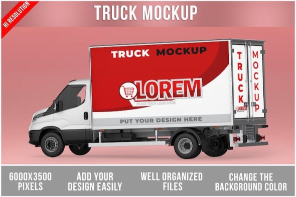 Truck Mockup - TL57JCA