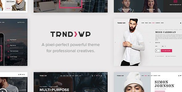 ThemeForest - Trendy v1.6.5 - Creative Multi-Purpose WordPress Theme - 14561824