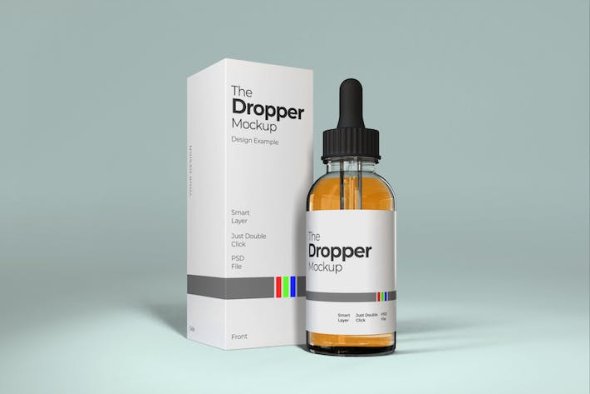 Dropper Bottle Mockup - ZE24FHW