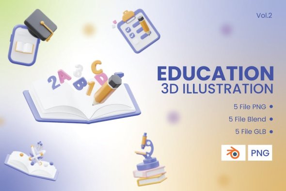 3d Cute Education Vol.2 - DBCPNUH