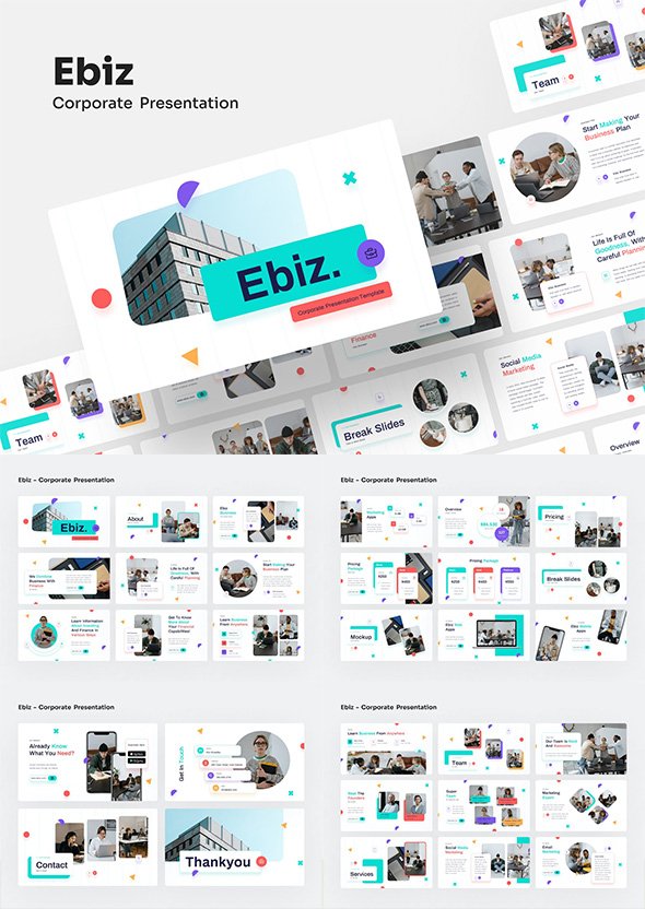 GraphicRiver - Ebiz - Corporate PowerPoint Presentation - 38766122