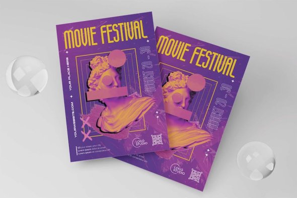 Movie Festival Flyer - VW9E8M2