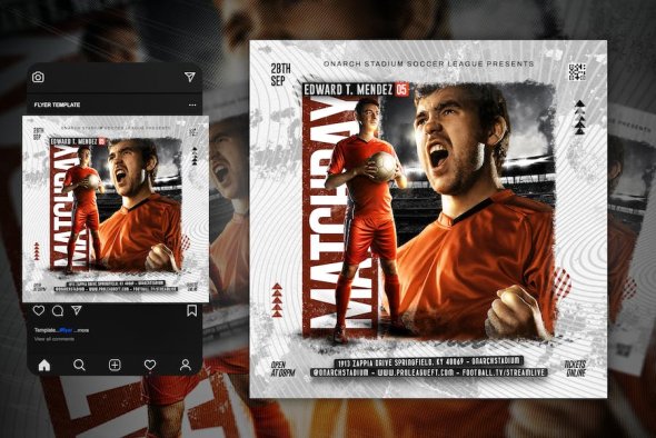 Soccer Flyer Template - NUY2BHE