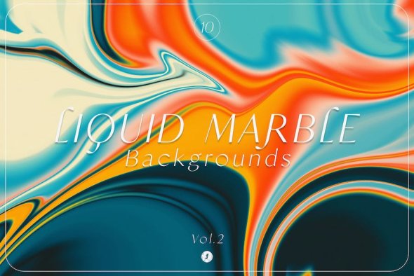 Liquid Marble Gradient Backgrounds 2 - HL3MV47
