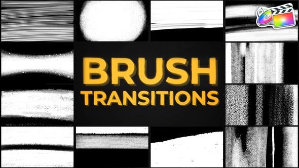 VideoHive - Brush Transitions | FCPX - 46413402