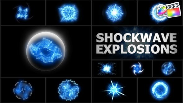 VideoHive - Energy Shockwave Explosions for FCPX - 46413338