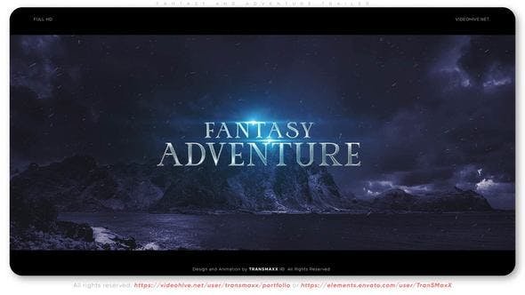 VideoHive - Fantasy and Adventure Trailer - 46912056
