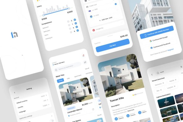 The House - Real Estate App UI Kit - TZEKMKU