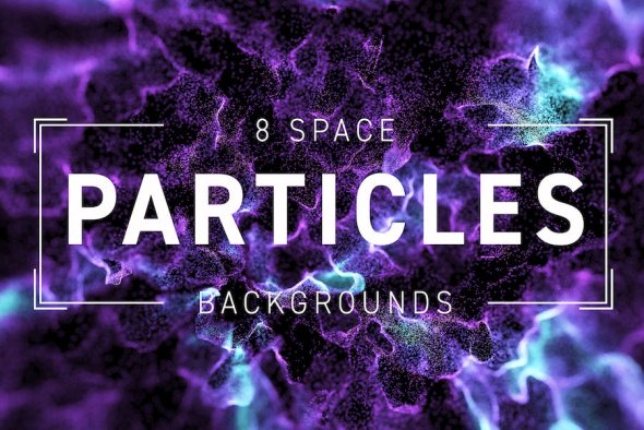 Space Particles Background Set - 9GTERBH