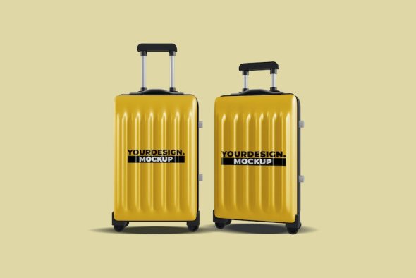 Suitcase Mockup - EWLBFMH