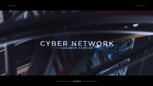 VideoHive - Cyber Network Security Trailer - 46557172
