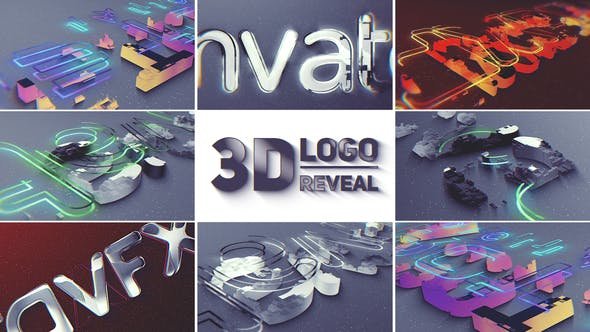 VideoHive - 3D Logo Reveal - 47238806