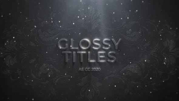 VideoHive - Luxury Glossy Royal Titles - 47354212