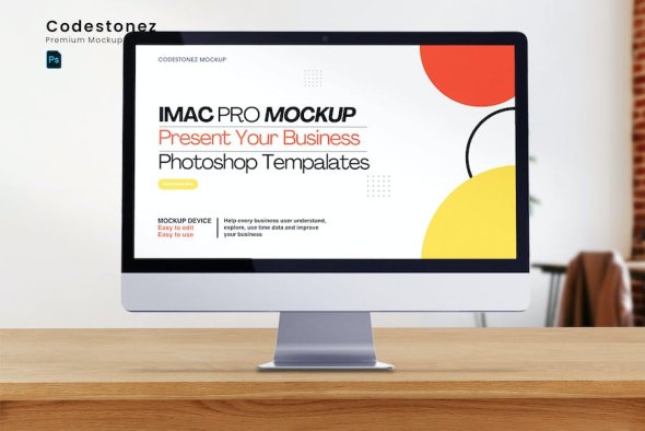 iMac Mockup - TFSX9D2