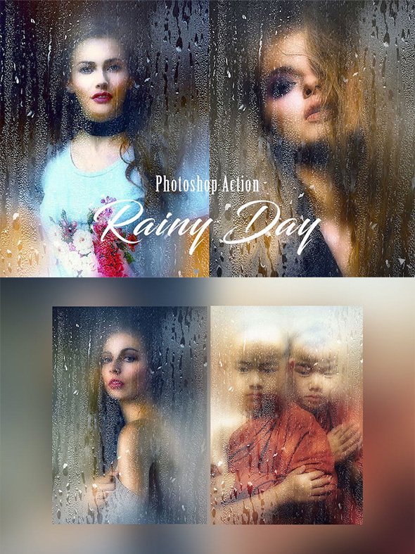 GraphicRiver - Rainy Day Photoshop Action - 22558924