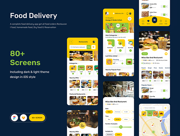UI8 - Food Delivery App