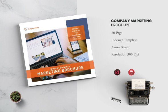 CreativeMarket - Business Marketing Brochure - 34185533
