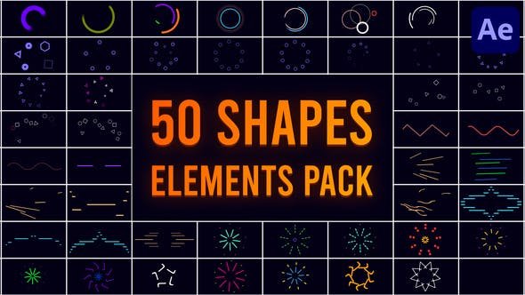 Videohive - Shape Big Pack for After Effects 43989453