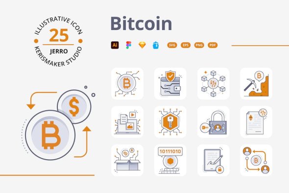 Bitcoin Icon - ZJNPVY3