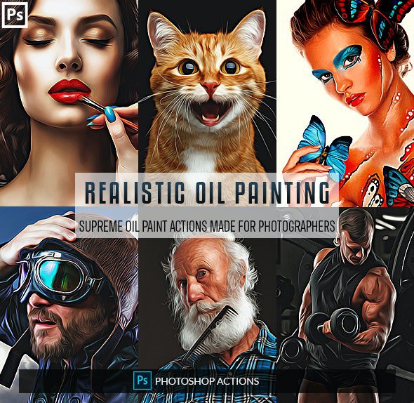 GraphicRiver - Realistic Painting Pro Actions - 23154806