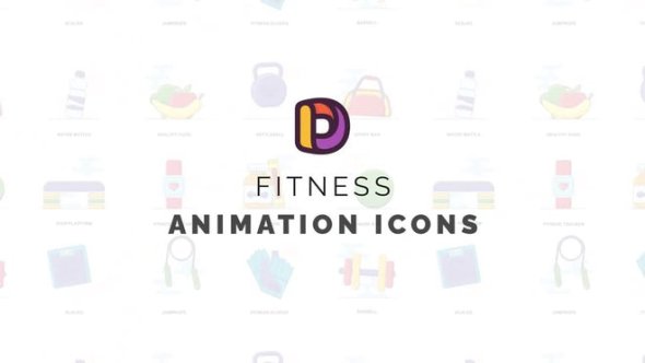 MotionArray - Fitness - Animation Icons - 1099985