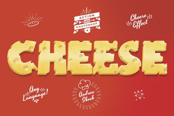 Cheese Photoshop Action 24134636
