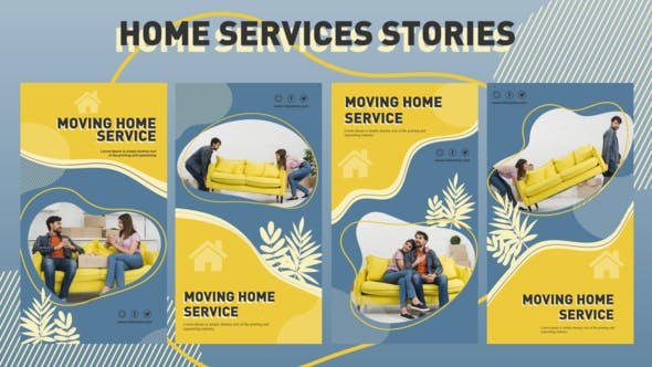 VideoHive - Home Services Stories - 47691157