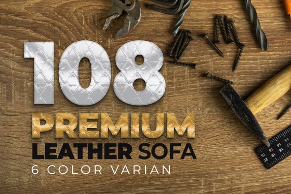 CreativeMarket - 108 Premium Glosy Leather - 13401096