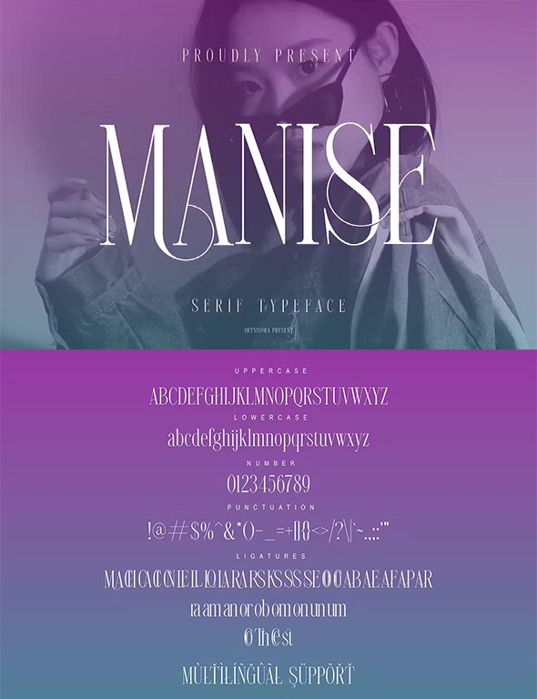 Manise - Serif Font - WJ25VZG