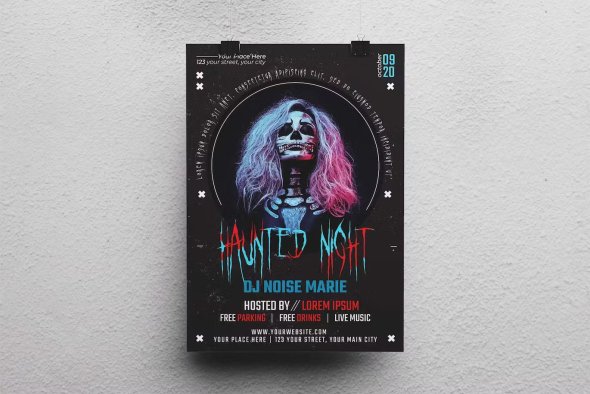 Halloween Party Flyer - UNTAEZV