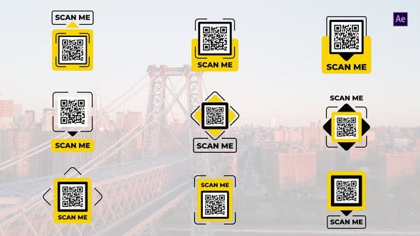 VideoHive - Simple QR Code After Effects - 47593962