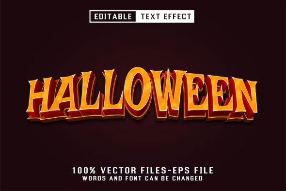 Halloween Editable Text Effect - 6HXY52X