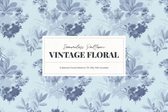 Vintage Floral Patterns - XJUEXJM