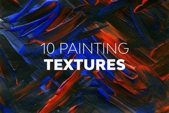 CreativeMarket - Painting Textures - 42200929