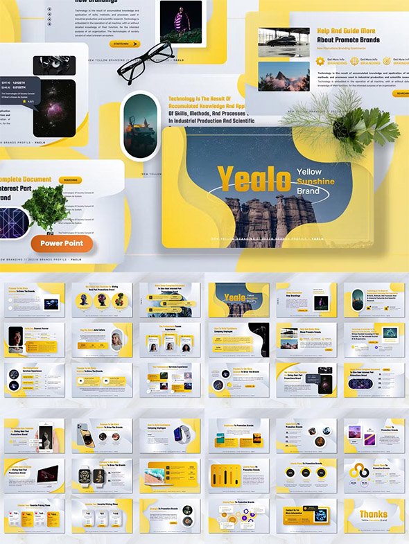 Yaelo - Multipurpose Powerpoint Keynote Google Slide Template