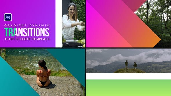VideoHive  - Gradient Dynamic Transitions - 47936737
