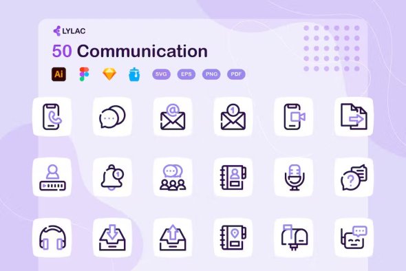 Communication Icon - TA7MHEK