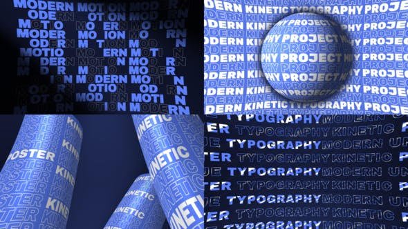 VideoHive - Kinetic Typography - 48024302